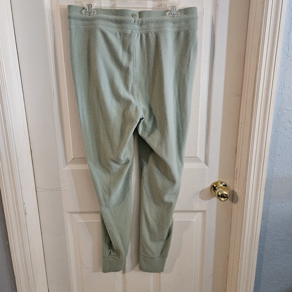 Gaiam Women's Super Soft Jogger Pants Light Green Size Medium - Picture 2 of 9